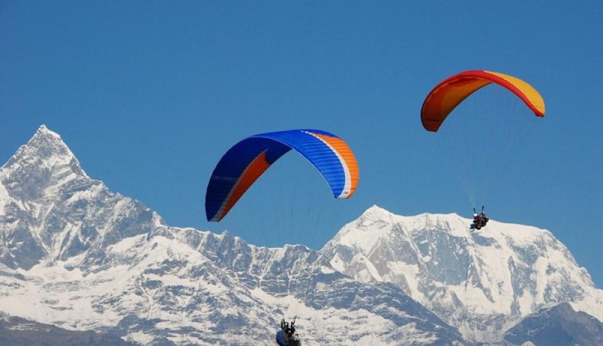Paragliding in Pokhara