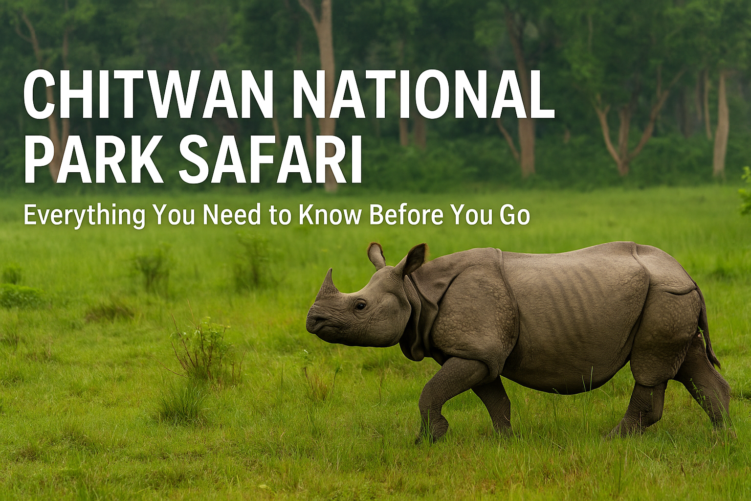 Chitwan National Park Safari: Everything You Need to Know Before You Go